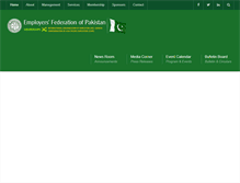 Tablet Screenshot of efp.org.pk